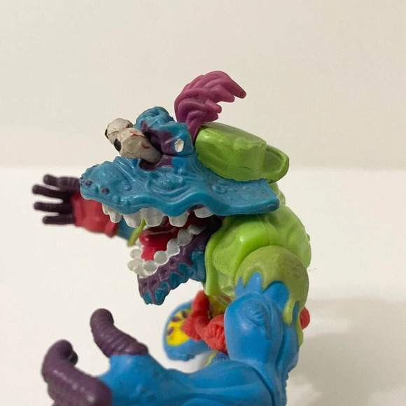 Vintage 1991 Wyrm Teenage Mutant  Ninja Turtles TMNT Playmates With Belt - Picture 4 of 16